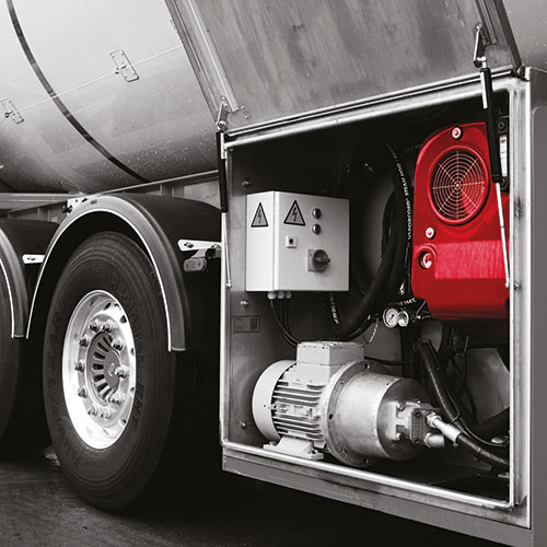 hydraulics for commercial van power systems