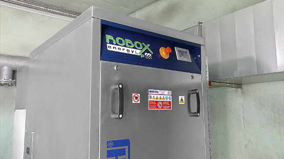 ROBOX energy, compressor de parafuso de ímã permanente de Robuschi