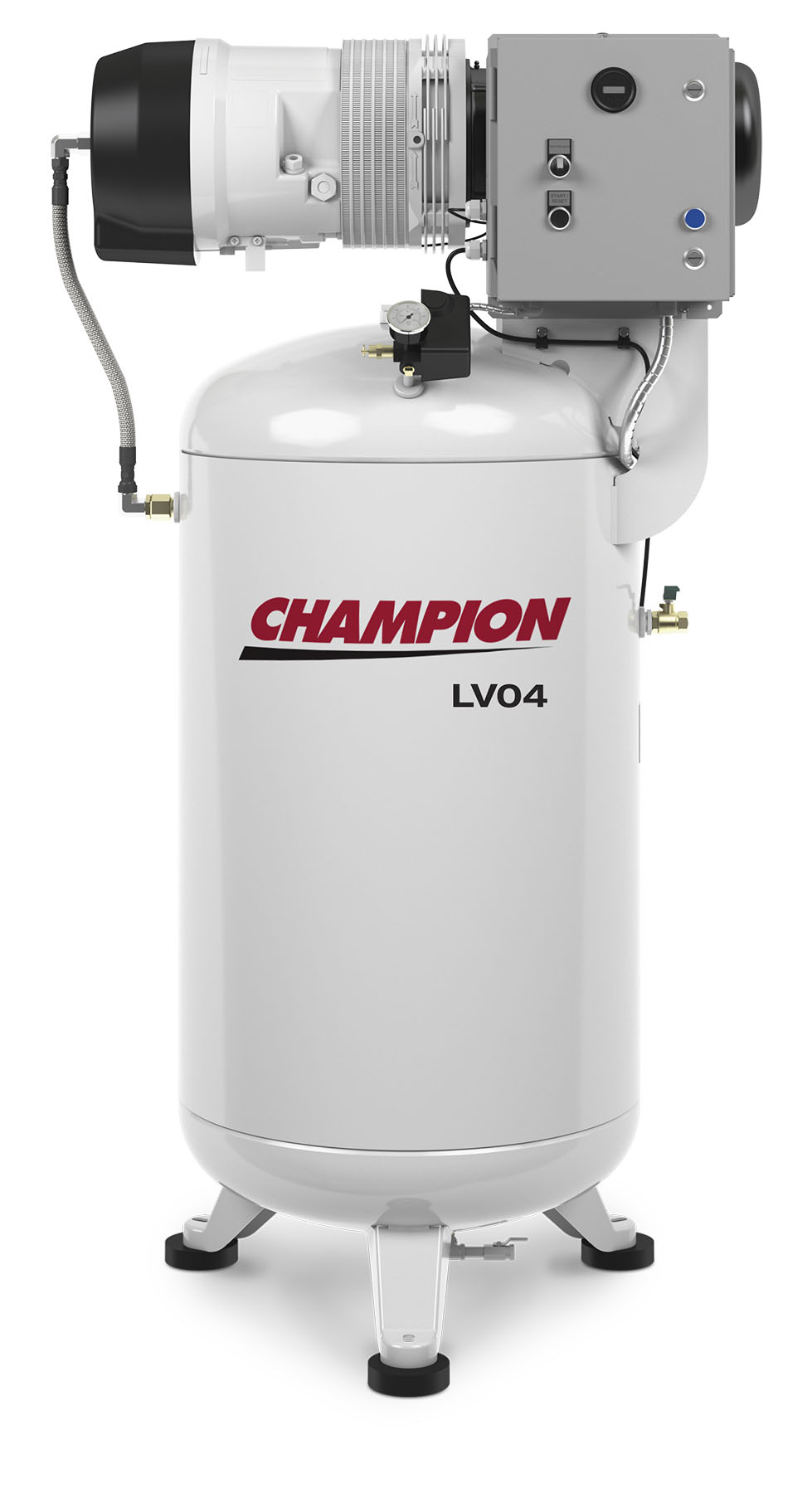 Rotary Air Compressor LV Series 80 gallon vertical