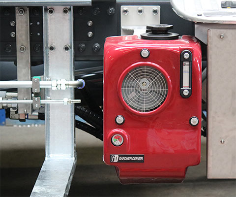 HK3 truck hydraulic oil cooler