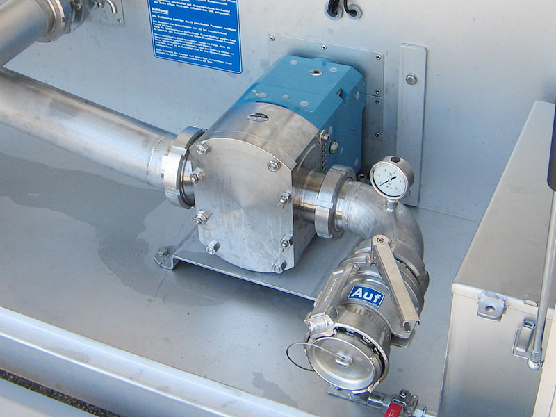 Pompe de transfert de liquide STP Installation aux Pays-Bas