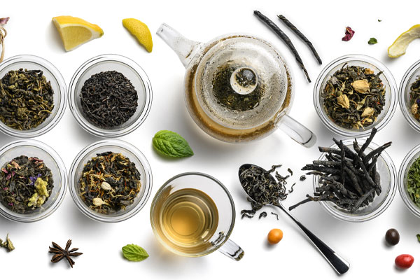 Esterilización de tés y especias