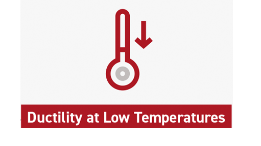 Ductibility at Low Temperatures