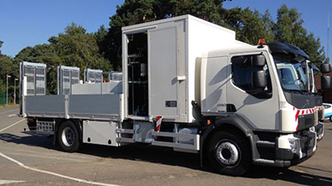 on board power systems for utility vehicles