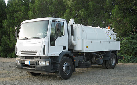 Pompes à vide pour camions de collecte de déchets RFW