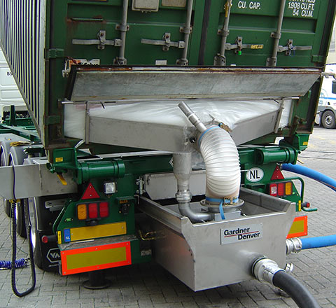 sistemas de válvulas rotativas para contenedores a granel