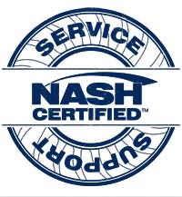 NASH Certified Service & Support Stamp 