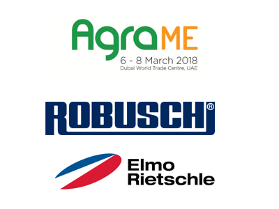 Логотип Elmo Rietschle продукции Robuschi для AgraME