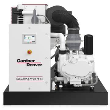 Gardner Denver Electra Saver SAV 75 G2 unenclosed rotary screw air compressor