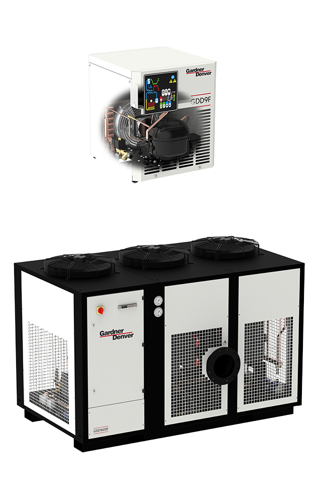 GDDF refrigerant air dryers