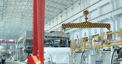 Production-line-of-Hengan-tissue-paper
