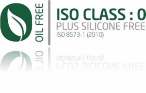 ISO CLASS 0 Oil Free Logo