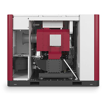 Centrifugal Air Compressor Quantima Series Left Side Open View
