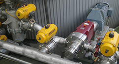 fluid transfer pump system