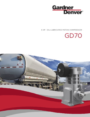 GD70 Oil-Lubricated Piston Compressor Brochure