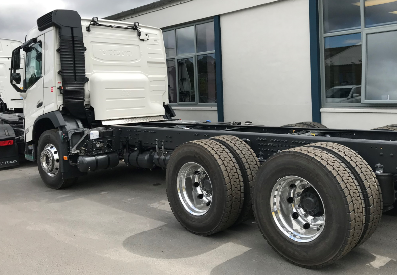 ADR Conversione camion Volvo UK